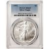 Image 1 : 1992 $1 American Silver Eagle Coin PCGS MS69