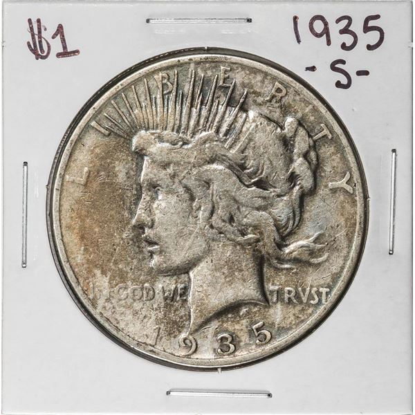 1935-S $1 Peace Silver Dollar Coin