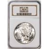 Image 1 : 1923-S $1 Peace Silver Dollar Coin NGC MS63