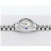 Image 3 : Rolex Ladies Stainless Steel Sapphire and Diamond Datejust Wristwatch