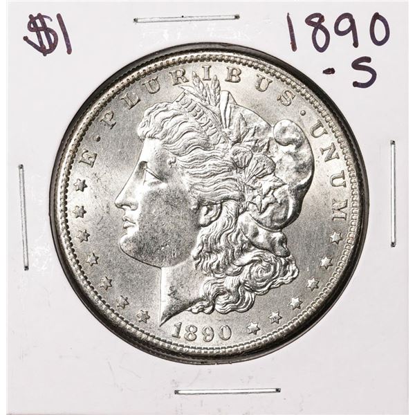 1890-S $1 Mogan Silver Dollar Coin