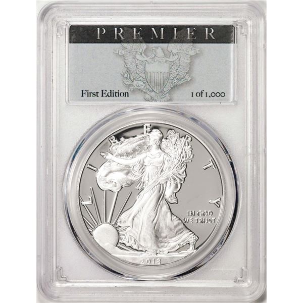 2018-S $1 Proof American Silver Eagle Coin PCGS PR70DCAM Limited Edition Premier Label