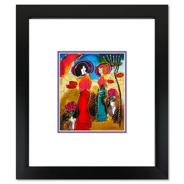 Moshe Leider Original Mixed Media on Paper