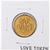 Image 1 : Gold Sovereign Love Token Coin