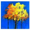 Image 1 : Sisi Sun "Yellow Tree II" Original Acrylic on Canvas