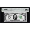 Image 1 : 1934A $10 Federal Reserve Note Philadelphia Fr.2006-C PMG Gem Uncirculated 66EPQ