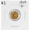 Image 1 : 1849-D $1 Liberty Head Gold Dollar Coin