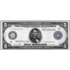Image 1 : 1914 $5 Federal Reserve Note Boston