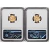 Image 2 : Lot of 2015-2016 $5 American Gold Eagle Coins NGC MS69