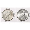 Image 2 : Lot of 1926 & 1926-S $1 Peace Silver Dollar Coins