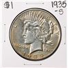 Image 1 : 1935-S $1 Peace Silver Dollar Coin