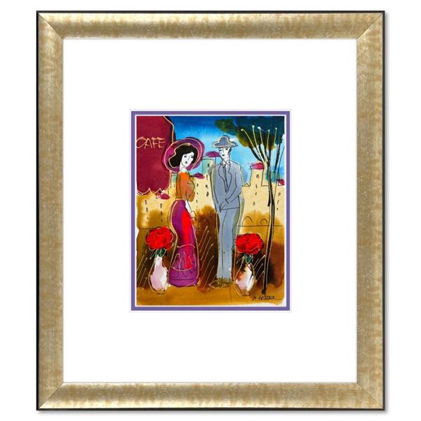 Moshe Leider Original Mixed Media on Paper