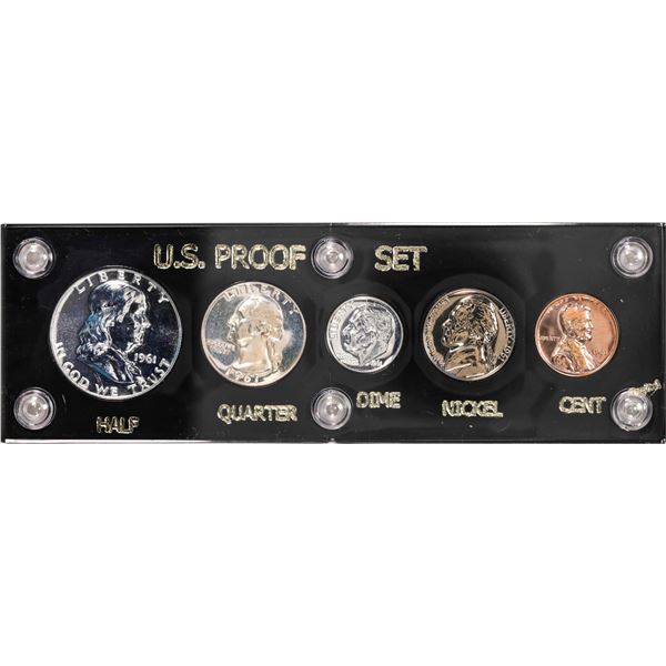 1961 (5) Coin Proof Set