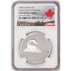 Image 1 : 1986 Proof Canada $1 Vancouver Centennial Silver Dollar Coin NGC PF69 Ultra Cameo