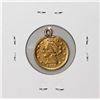Image 2 : 1878 $2 1/2 Liberty Head Quarter Eagle Gold Love Token Coin