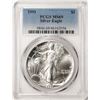 Image 1 : 1991 $1 American Silver Eagle Coin PCGS MS69