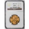 Image 1 : 1886-S $10 Liberty Head Eagle Gold Coin NGC MS61