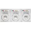 Image 1 : Lot of 2016-2018-Mo Mexico Proof 1/10 oz Silver Libertad Coins PCGS PR69DCAM