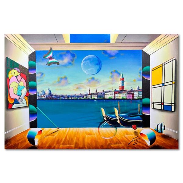 Piet & Picasso in Venice by Ferjo Original