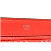 Image 5 : Fendi Red Leather DotCom Click Top Shoulder Bag