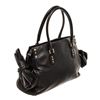 Image 3 : Valentino Black Leather Bow Convertible Handbag