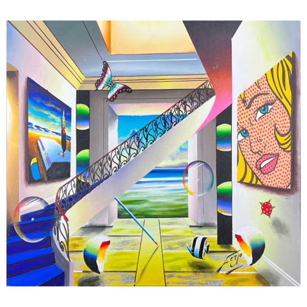 Dali & Lichtenstein by the Bay by Ferjo Original