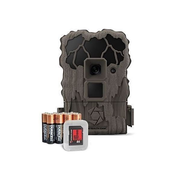 STEALTH CAM TRAIL CAMERA QUICK SET 20MP/720 BATT/CARD NO-GLO