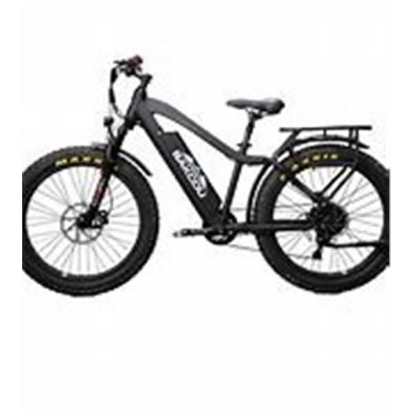 Bakcou Flatlander E-Bike in Matte Black