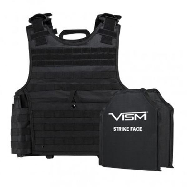 VISM Expert Carrier w/10X12 Soft Panels [2XL+] - Black