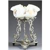Image 3 : LARGE MT. WASHINGTON BRIDES BOWL ON STAND.
