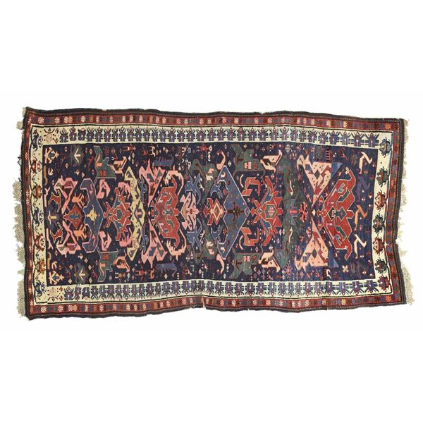 SUPERB ANTIQUE SEICHOUR ORIENTAL RUG.