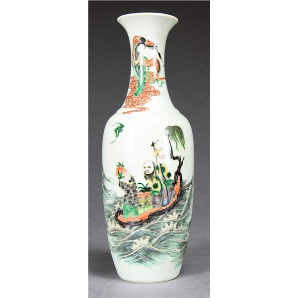 CHINESE ALLEGORICAL VASE.