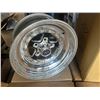 Image 2 : Qty 4 Weld Engineering 88B-508278 Aluma Star Wheels 15"x8" & Box Caps