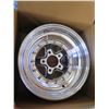 Image 3 : Qty 4 Weld Engineering 88B-508278 Aluma Star Wheels 15"x8" & Box Caps