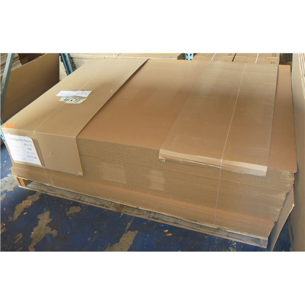 Qty 100 Corrugated Sheets 48"x72" Retail $912