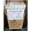 Image 1 : Qty 79 Pkgs (100 ea) Poly Seal Top Bags 5"x8" Retail $537