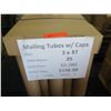 Image 2 : Qty 25 Mailing Tubes w/ Caps 3"x37" Retail $156