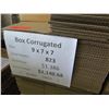 Image 2 : Qty 823 Corrugated Boxes 9"x7"x7" Retail $1140