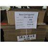 Image 2 : Qty 106 Corrugated Boxes 18"x18"x6" Retail $538