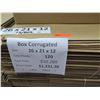 Image 2 : Qty 120 Corrugated Boxes 26"x21"x12" Retail $1231