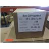 Image 2 : Qty 214 Corrugated Boxes 19"x12.5"x13.75" Retail $1082