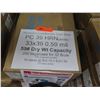 Image 2 : Qty 10 Boxes (250 ea) Revolution Low Density Trash Bags White Retail $321