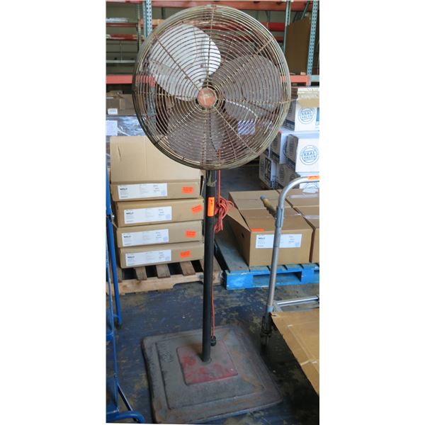 Metal Warehouse Pedestal Fan