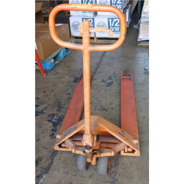 Metal Rolling Pallet Jack