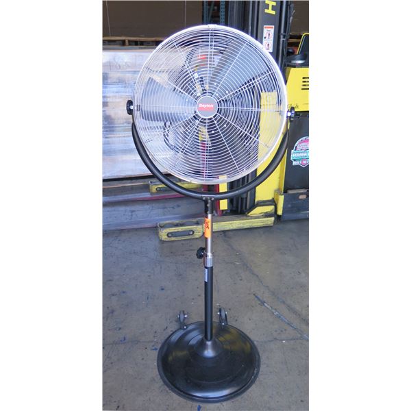 Metal Warehouse Pedestal Fan