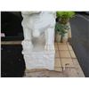 Image 11 : Qty 2 Guardian Lion Fu Dog Statues 25"x17"x44"H (Purchased in China 25 Yrs Ago)