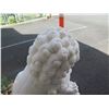 Image 18 : Qty 2 Guardian Lion Fu Dog Statues 25"x17"x44"H (Purchased in China 25 Yrs Ago)