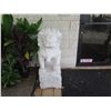 Image 2 : Qty 2 Guardian Lion Fu Dog Statues 25"x17"x44"H (Purchased in China 25 Yrs Ago)