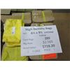 Image 2 : Qty 280 Pkgs (100ea) High Density Bags Yellow 6.5"x9.5" Retail $718