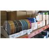Image 1 : Qty 68 Assorted Ribbon Rolls 0.75"x250 yards Retail $846